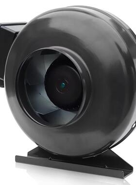 EC圆形管道风机大风量低噪音酒店宾馆用排气扇外转子电机250mm