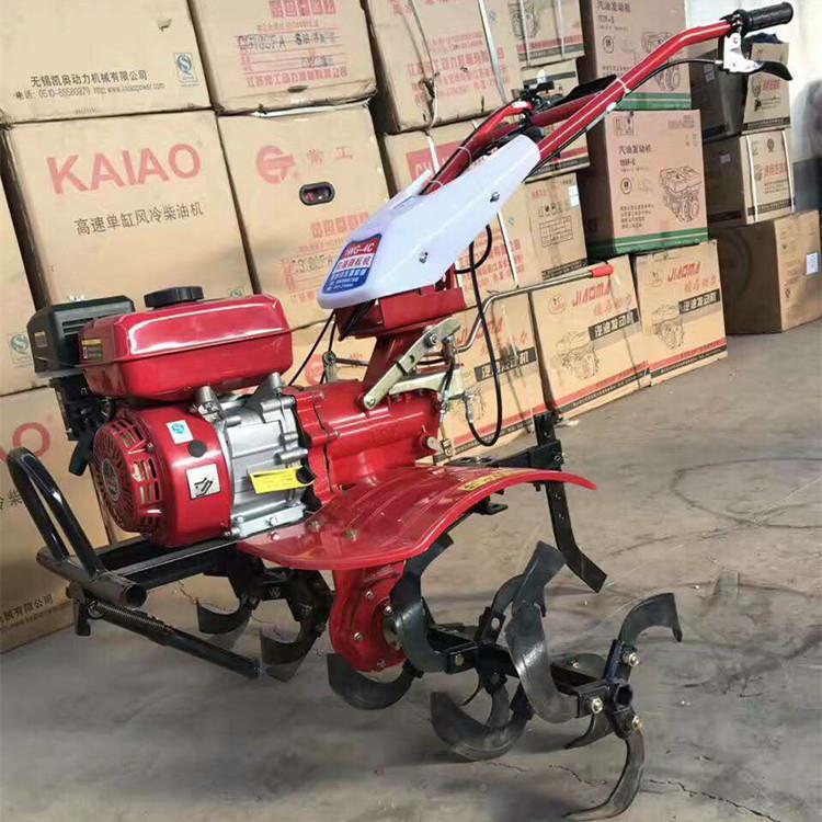 手扶大两驱微耕机山自走式旋耕式松土犁地机FQC棚施肥播种开地沟