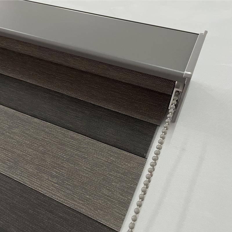 安家防水柔纱客帘双层窗卷AJ-1012-房帘免打孔电动浴室厨办公室厅