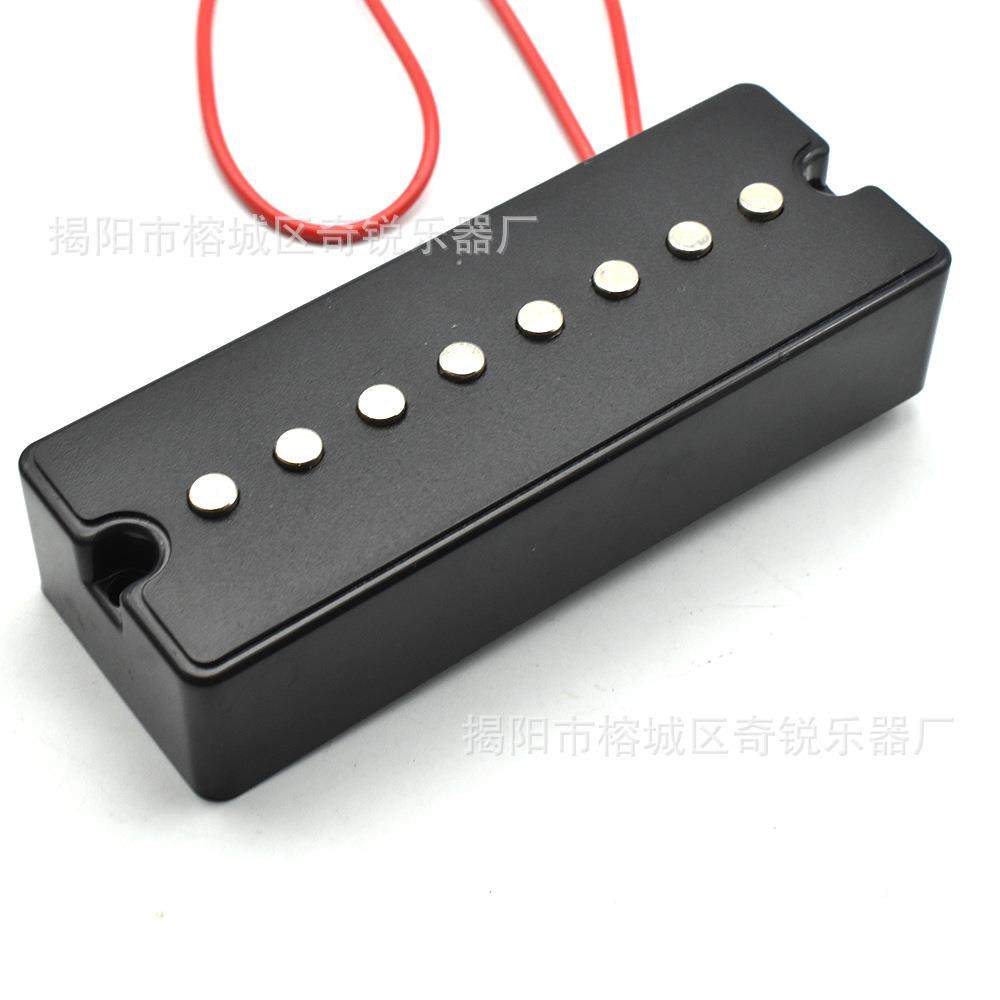 弦拾8音器电吉TFO他单圈拾线音器八弦封闭式电吉他单联拾音器