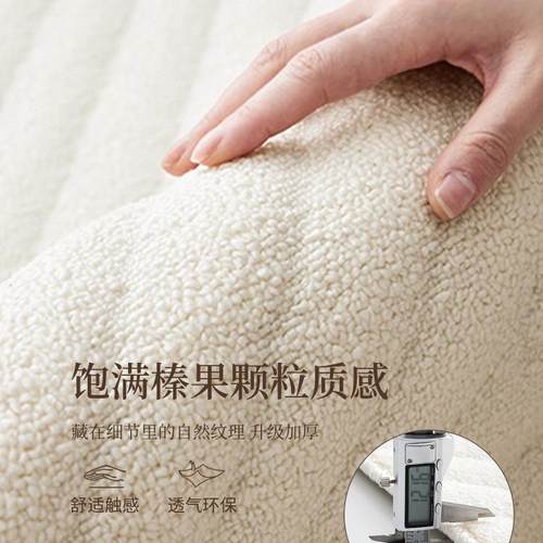 毯客厅202地5新款藻丝奶油风F99M5MSM防水免洗擦感可硅大面积全铺