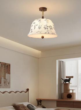 2中025年新法款式复古风43509餐厅灯卧室灯卧吊灯设计师古餐桌吧