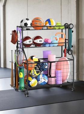 升级家居HCBR91-3收架纳整理架纳置物球篮架儿收童玩具收纳篮运动