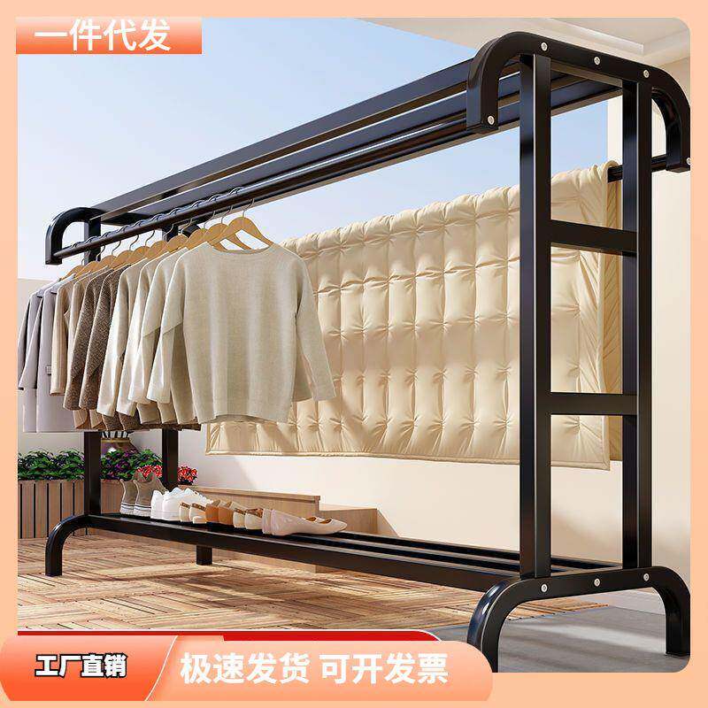 2025年新款挂衣架地卧室床放边衣挂帽衣服架子家用室内JMV置落物