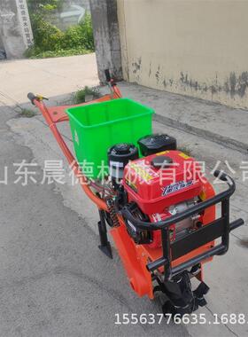 独汽油施肥机单人种操作手推玉播小麦米追肥CVF轮机