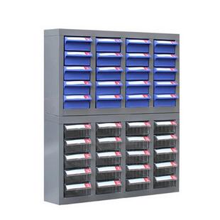 ZYK防静电塑料零金件工柜五样品分类整理柜效收率柜塑胶纳柜铁皮