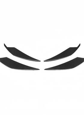 用宝马M3G80碳纤维前杠干风刀G适82改装前保险杠89M4风碳刀分流器