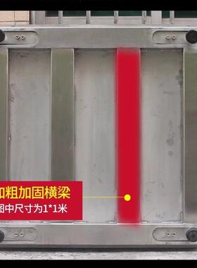 耀华A0精12ESCS-500k不锈钢34地磅1-吨高度地秤316L防3腐蚀电子地