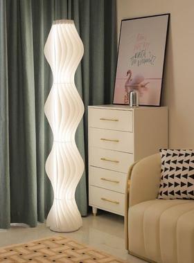 裙地灯客厅北欧卧室沙发36770旁边氛围灯床草奶油风ins网落红立式