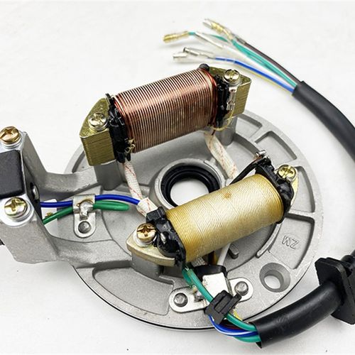 嘉陵JH70线圈总成大阳DY100/DY90磁电机定子总成点火发电线圈组合