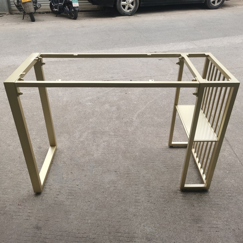 铁艺桌腿支架岩板桌架底座餐桌腿铁架架子书桌桌子腿金属桌脚现货