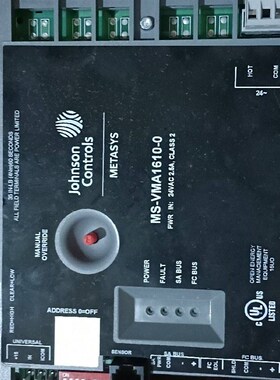 jonhson 控制器 MS-VMA1610-0