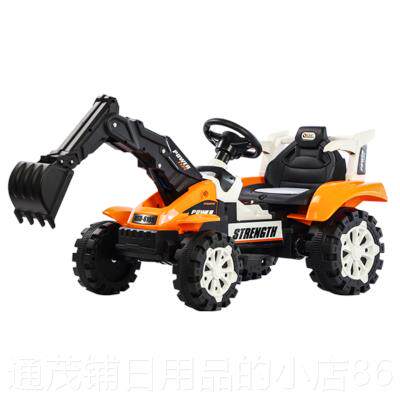 正品儿电动童拖拉机玩具车四轮可儿童电动车