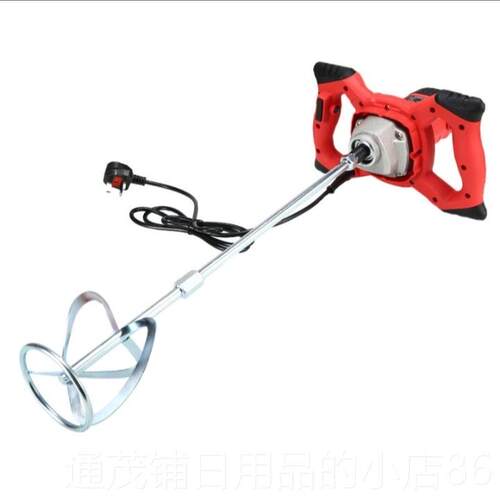 正品110v手持腻子粉搅拌涂机工大业级水动泥料油漆电搅拌器功率打