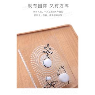 高档亚属克线4力绕线盘圆方阵 1K包金金铜线银线绕线造型工具