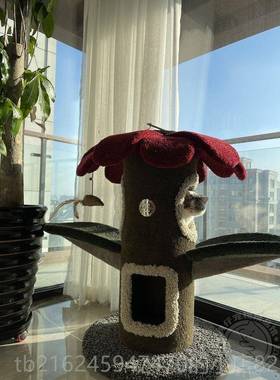 高档现货Camily猫爬架猫 太阳花猫 树猫咪城堡 的树树 猫猫窝定制