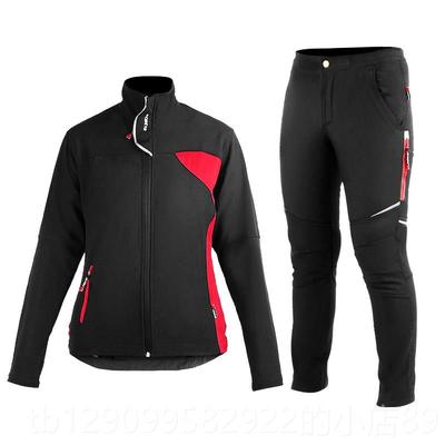 正品采购产品行Acaia秋冬自长行车服c装套装，男女羊毛保暖袖裤，