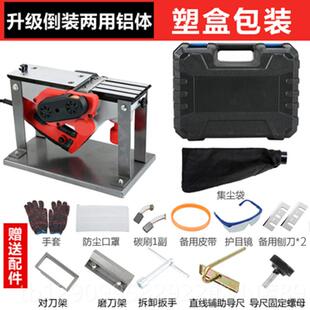 正品多能电刨机家用小提台式木工手刨木功工工具电动刨子压型刨机