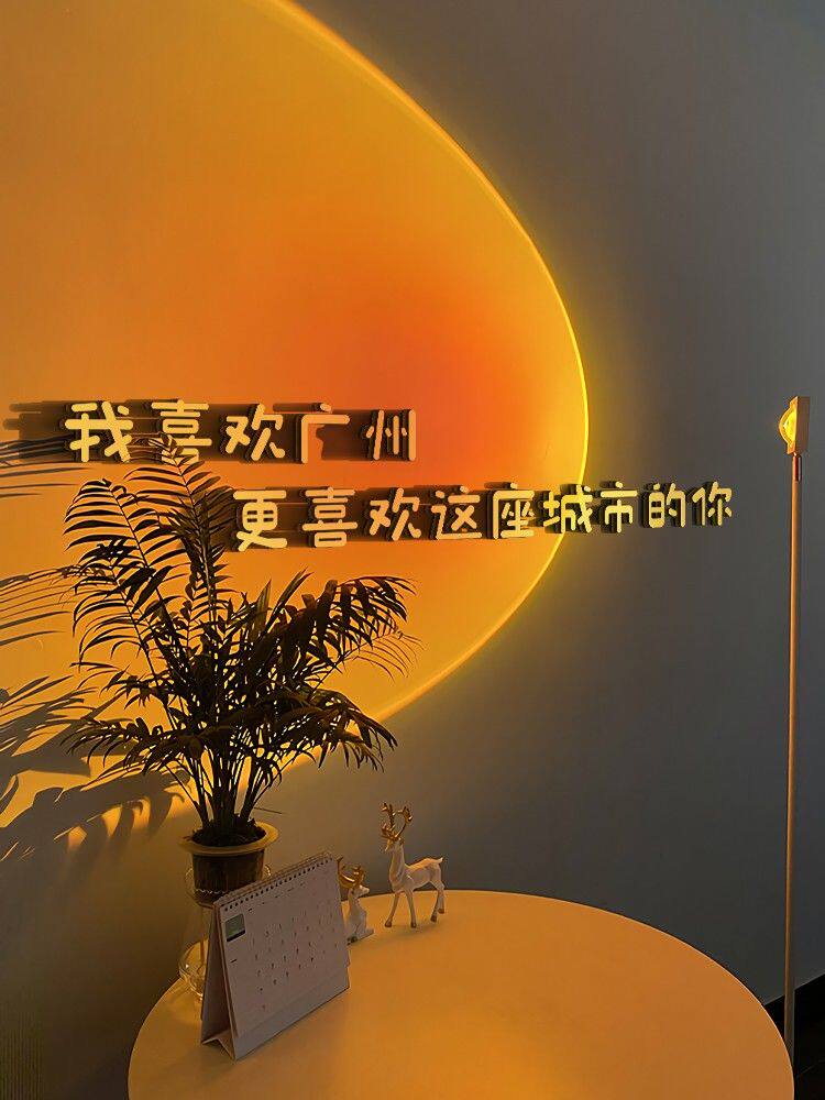 3d立体墙贴网红字体文字装饰画店铺拍照打卡布置区定制背景墙