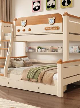 实上下床成人两木层床子童母床SR13儿高低床双层床简约人上下铺床