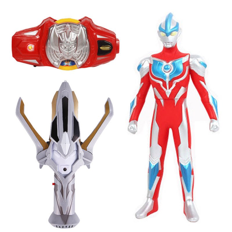 银河变身器维克特利火炬变形召唤器黑暗火花人偶大号儿童男孩