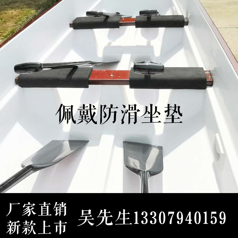定制端午树脂实木龙舟12人22人竞技玻璃钢龙船国际比赛标准龙舟船