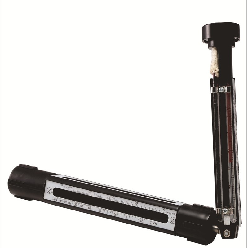 德国高科CT100手摇温湿度计易高吊链式干湿球温湿度摇表可测露点