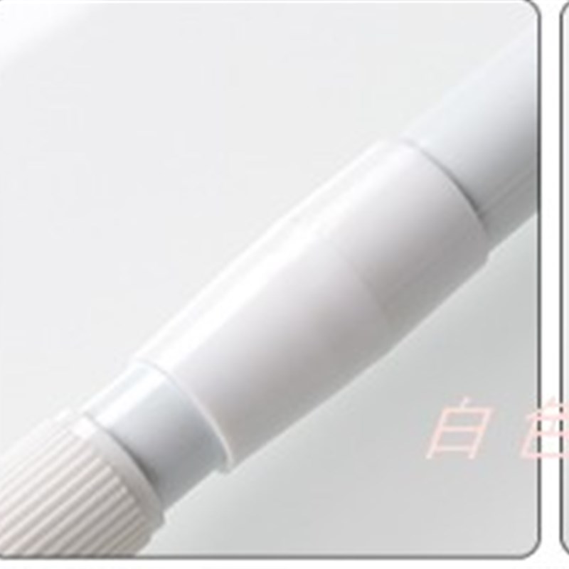 浴室杆浴室配件金属葫芦型五珠钩子白色烤漆可伸缩免打孔浴帘杆