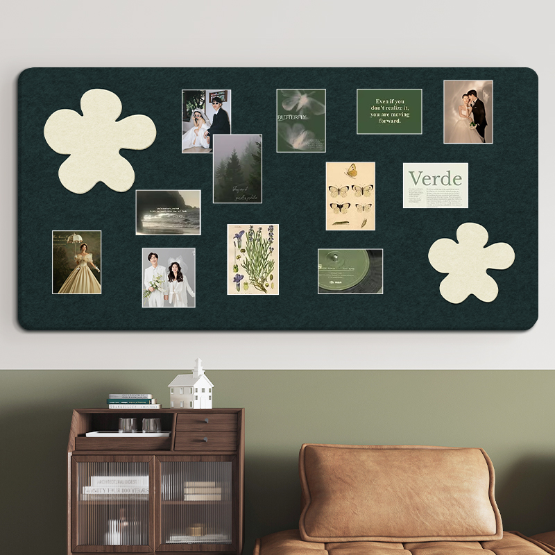 毛毡墙贴照片墙背景板墙板留言板挂墙卧室墙面装饰背景主题墙愿景