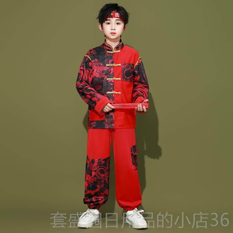 高档中国风爵士舞新走秀喜哈运动会模女特走秀款嘻哈男潮蹈流舞演