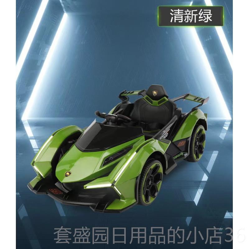 高档女新款儿童电动机车具可坐人儿童电动遥四轮车带控汽车男宝宝