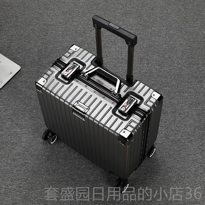正品方形登机行李20寸可以带上版飞机横小箱型女短密码拉杆途18万图片
