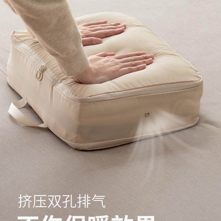 被子收纳棉袋被衣服压柜四缩袋羽绒985衣物装件套衣整理箱
