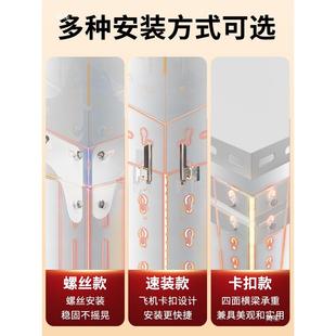 型角钢层板仓库货货架多子架层置物架角铁自由组合轻层344板安装