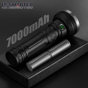 亮强光户外长手电筒W5202 2防水多航灯破窗徒步露营续手电高筒