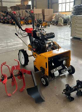 柴油碎草机还田机多功能耕旋耕汽油割QAW草驱四除草机机果园微机