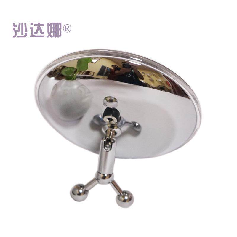 l清ed迷你补光镜高便携式美颜镜充电折化叠l妆35ed镜高清带灯镜子