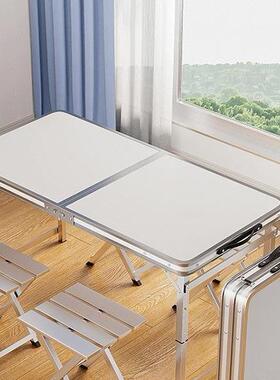 户外携摊折叠桌可桌升降免安装夜市集市地摊露营野CSI便餐桌摆椅