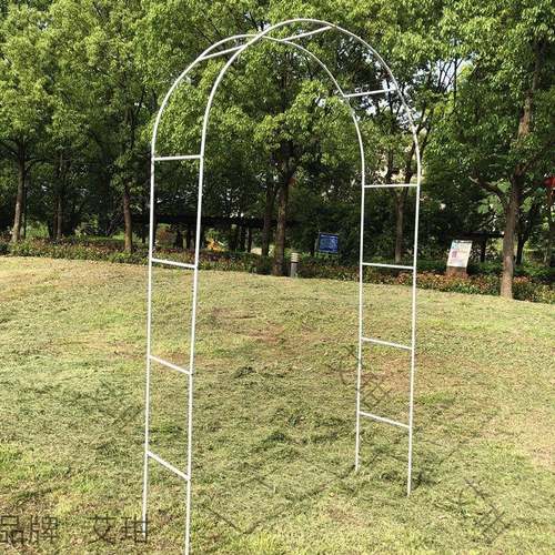铁园艺莲月季拱形拱门花架线爬架攀爬植物支架杆藤葡萄架户外ttxK