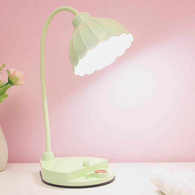 le护眼台灯学舍生宿27学d习多功能儿童不插电卧室床头小灯充电夜