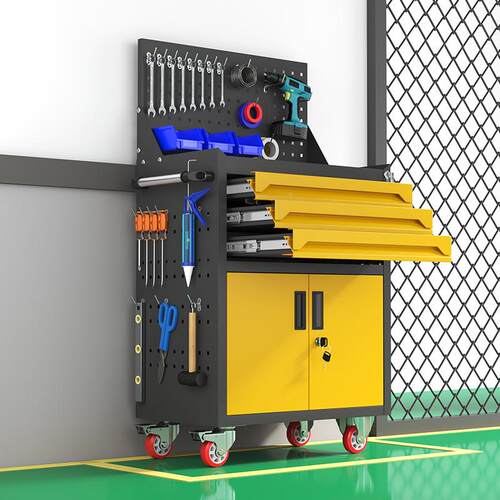 重型工具车汽修车纳间移YANEN-GJ动小推车五金抽配件收柜多功能式