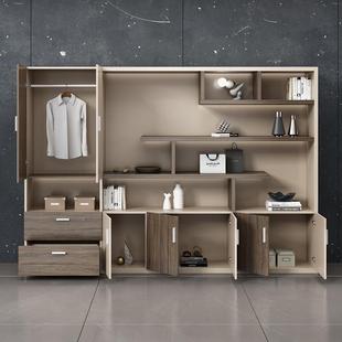 哇噢公室文柜木质老办件背景资料柜档板YYBG WJG案柜书柜带锁柜子