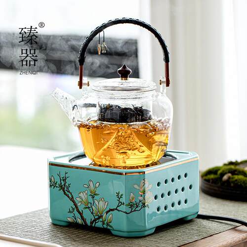 陶瓷茶AR-125电炉煮炉用茶陶炉茶具玻璃烧水壶蒸家茶壶全自动煮茶