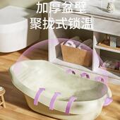 宝宝浴盆坐新儿0一3AL100772岁婴儿可躺洗幼澡生桶