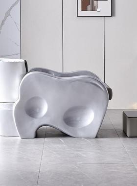 网红潮头店半躺005005式陶瓷盆洗床理发店发专用高档廊美发冲店按