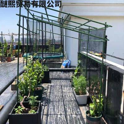 户物外庭院葡萄瓜架组装支百香果苦攀爬架醚檀舍家铁艺棚架架阳台