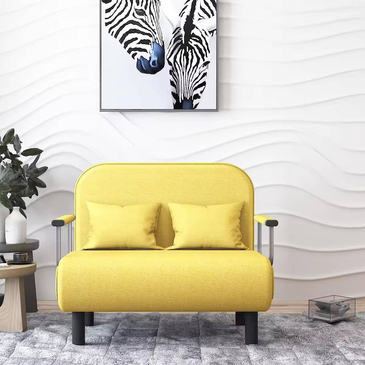 单折叠沙发床两5用1米宽午休单人床书伸缩68704人沙发可折叠房便