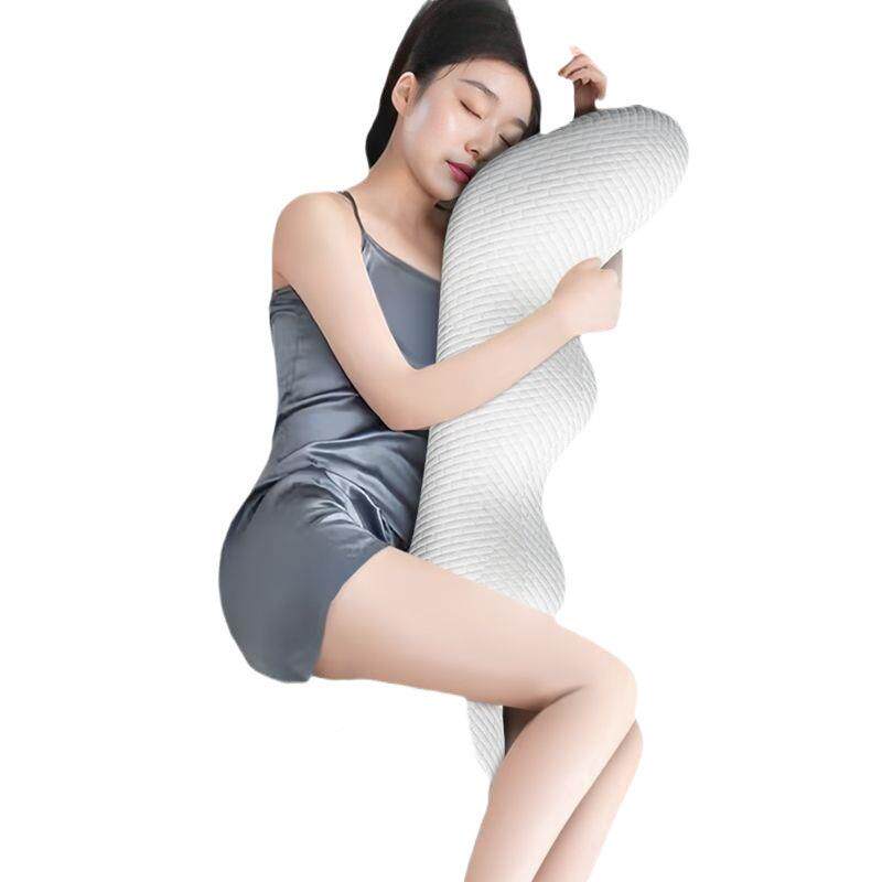 床长上条抱枕睡觉默夹361腿枕可大拆洗记忆棉成人女生侧睡枕男认