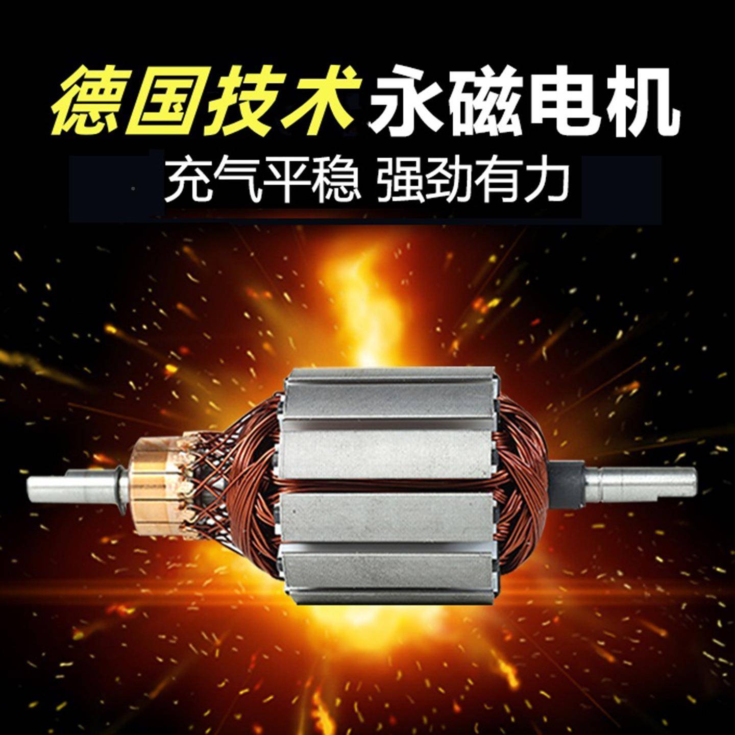 包邮厦成车载充气泵12便携式轿DGA车胎汽车打气大带功率轮胎v压打