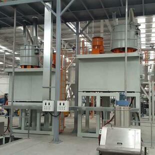 自动中央配供料系统集中输送系化统ZXA真空尘称量料除混合机